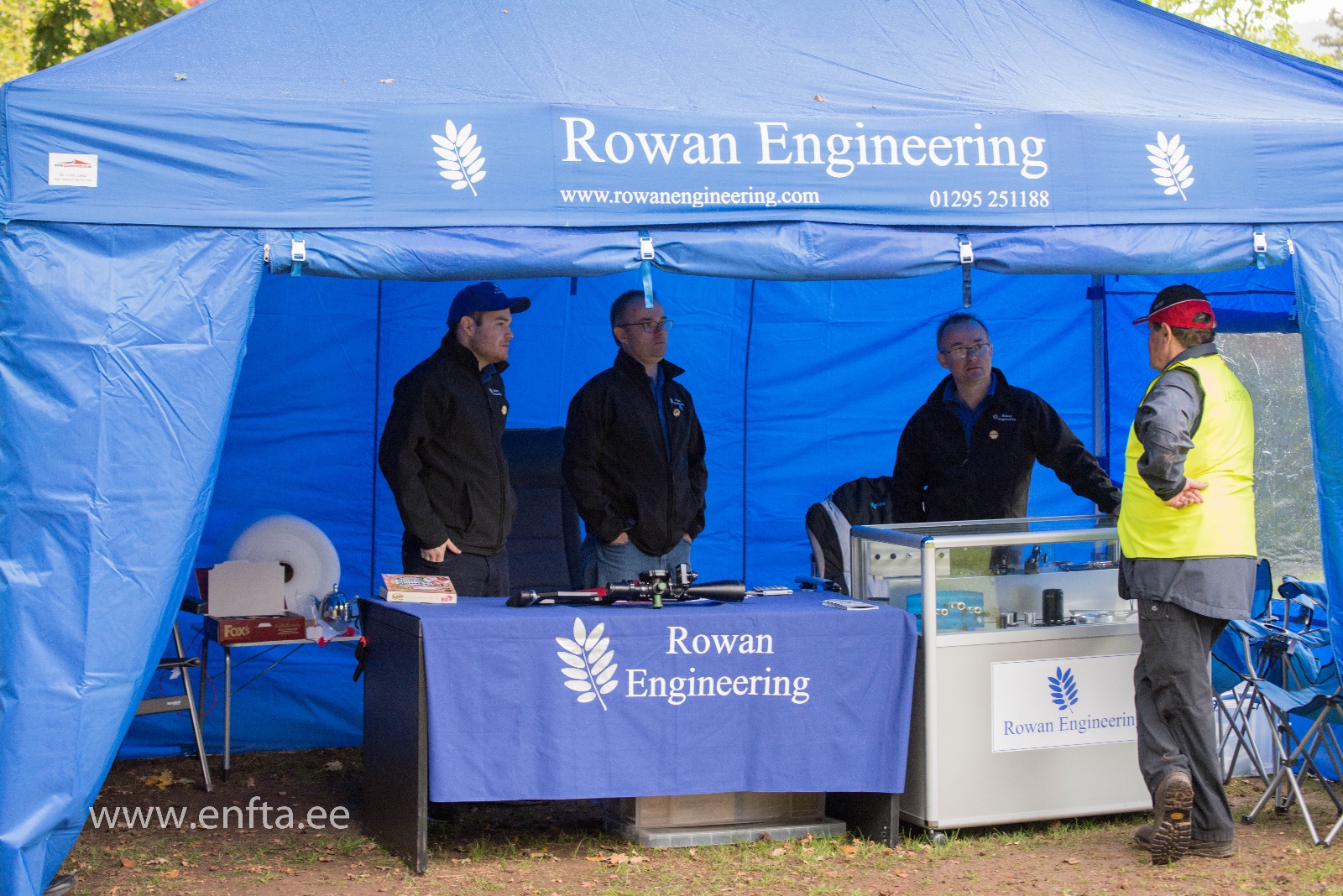 791 Rowan Engineering tent